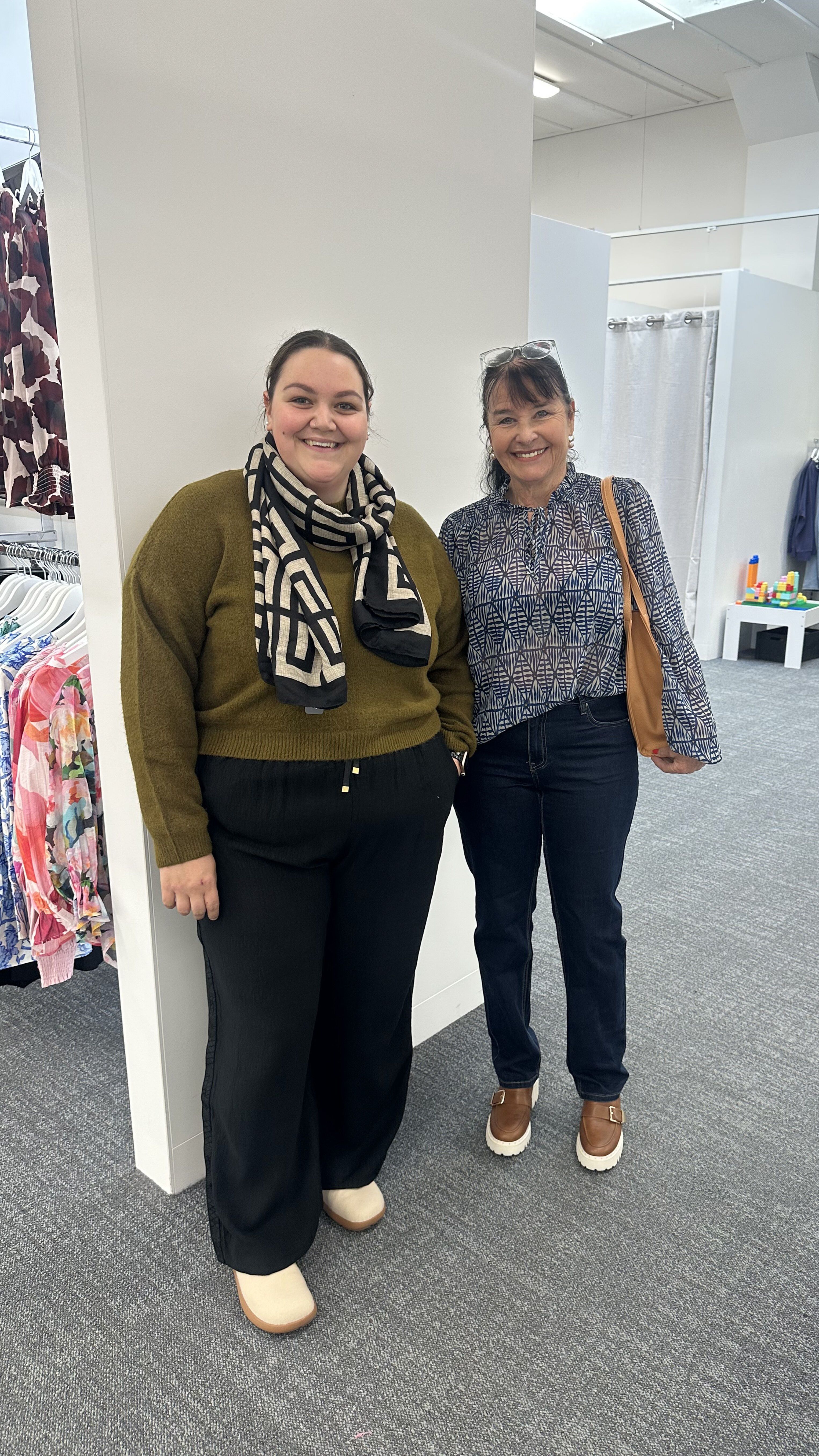 style items clothing on different bodies